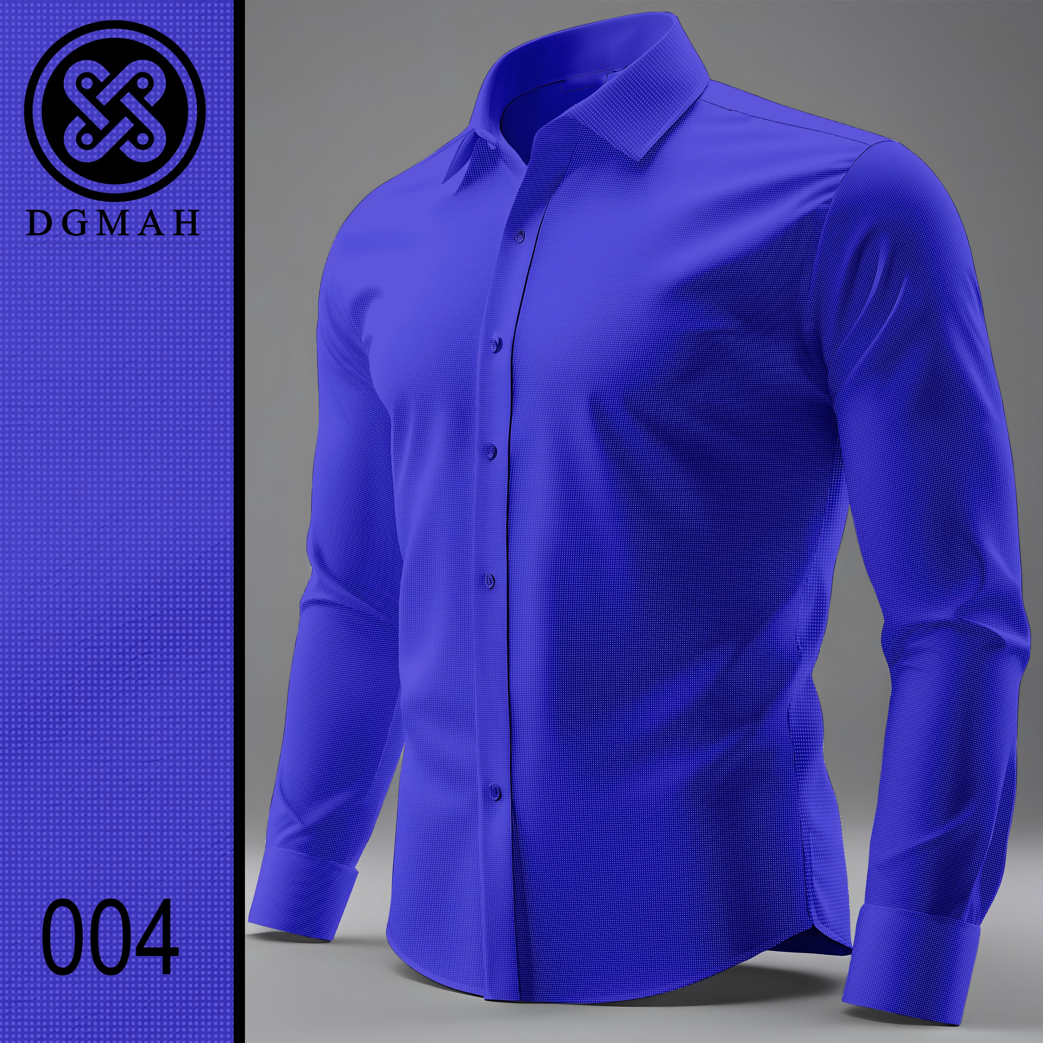 Royal Blue shirt - 004