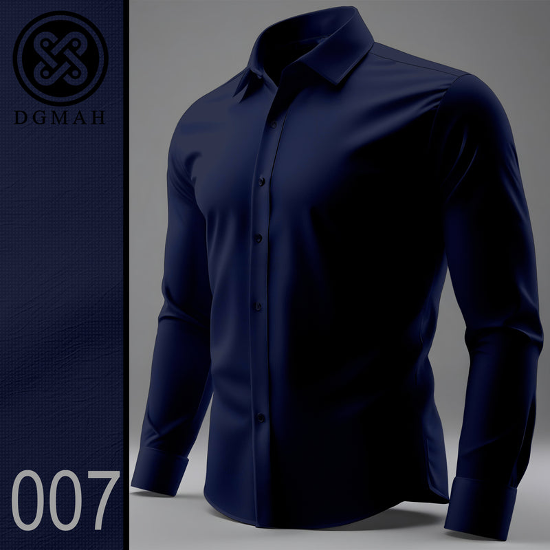 Navy blue shirt - 007
