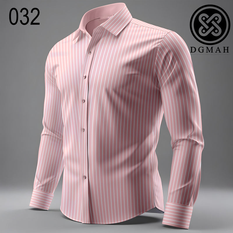 Pink Striped shirt - 032
