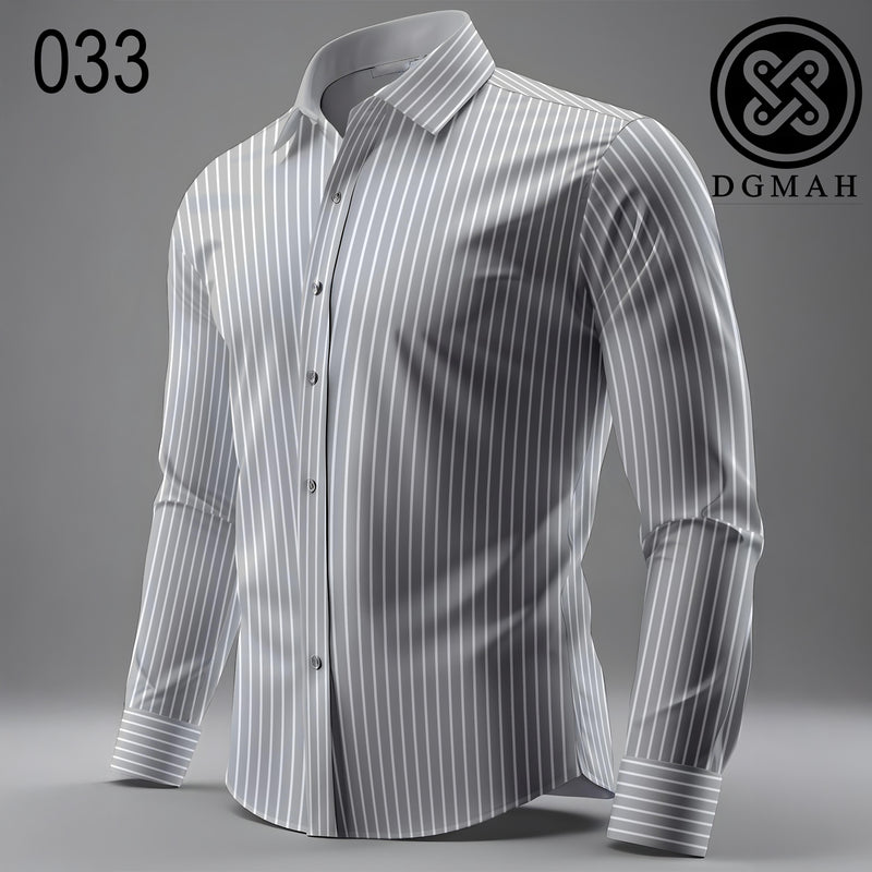 Gray Striped shirt - 033