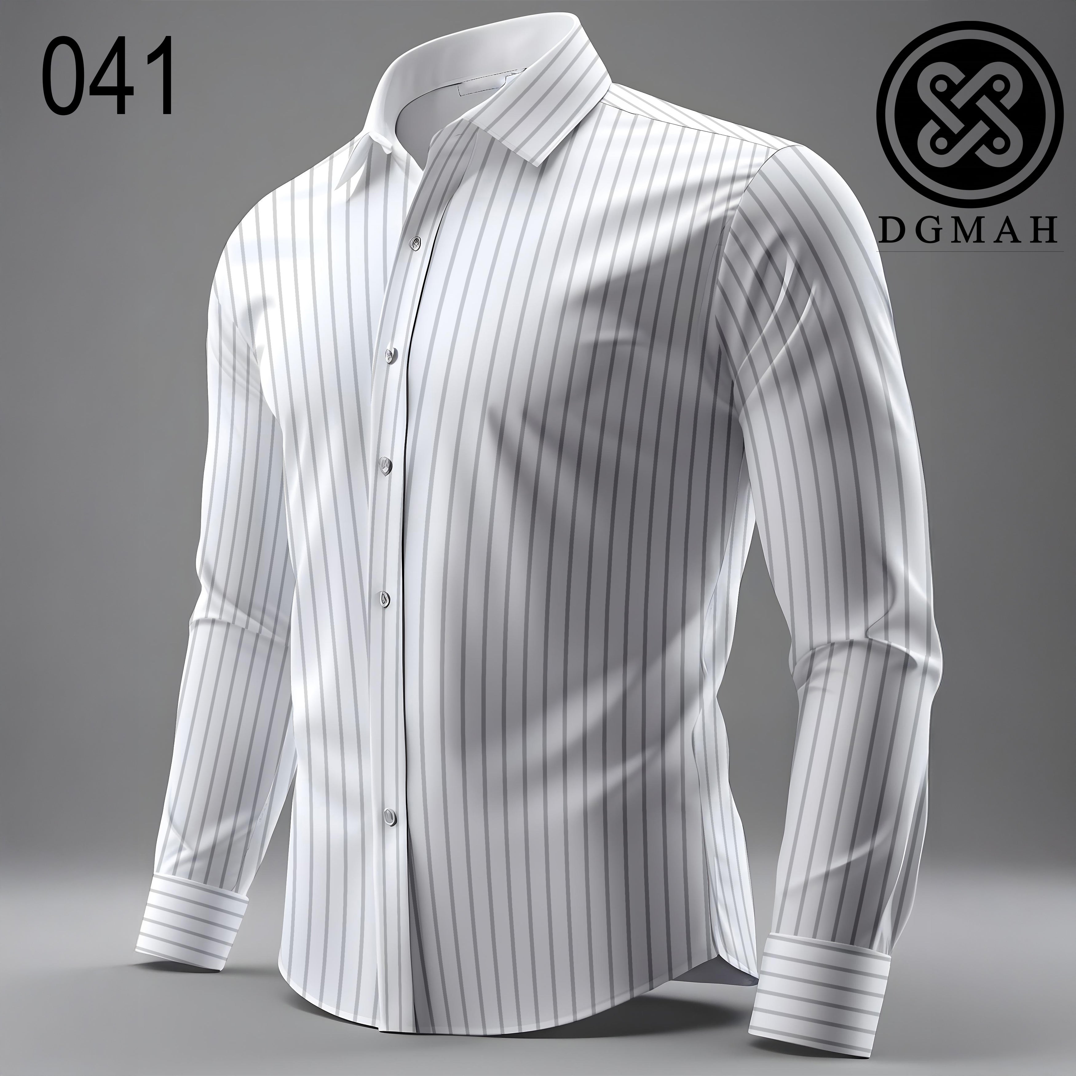 White Striped shirt - 041