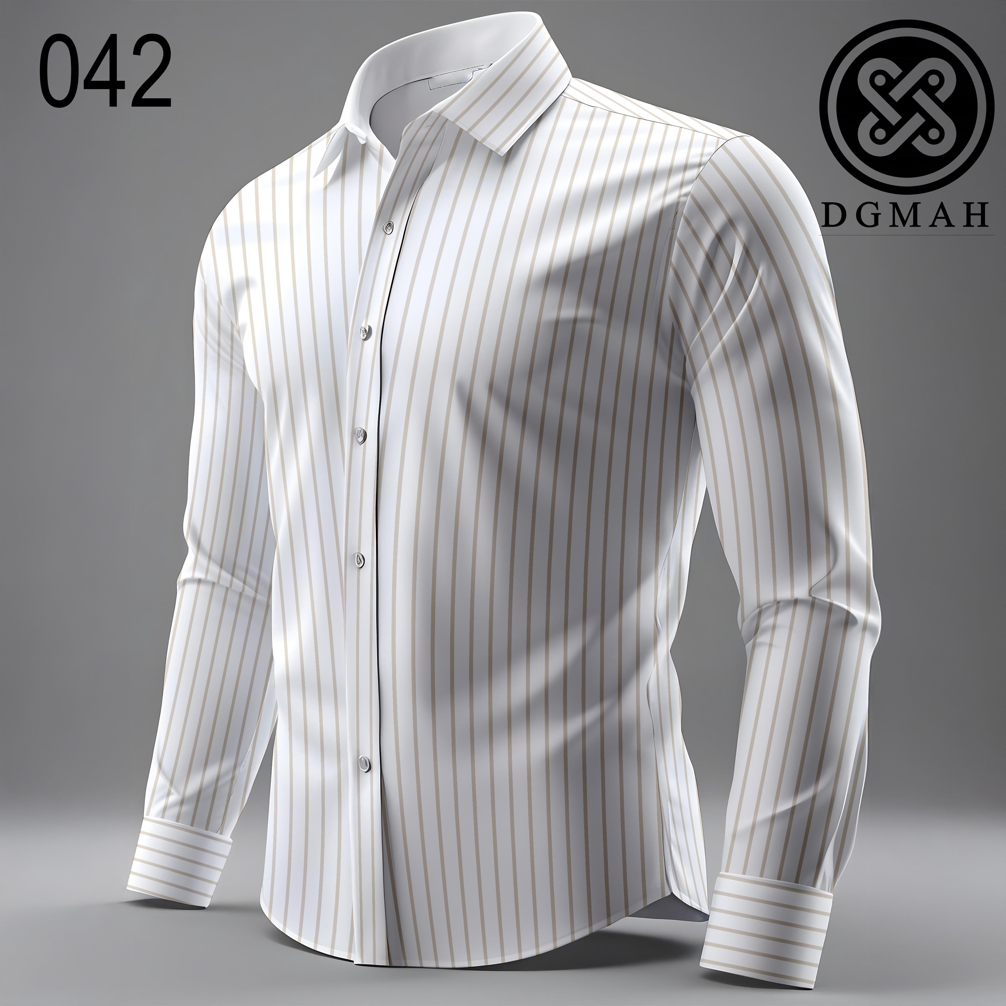 White Striped shirt - 042