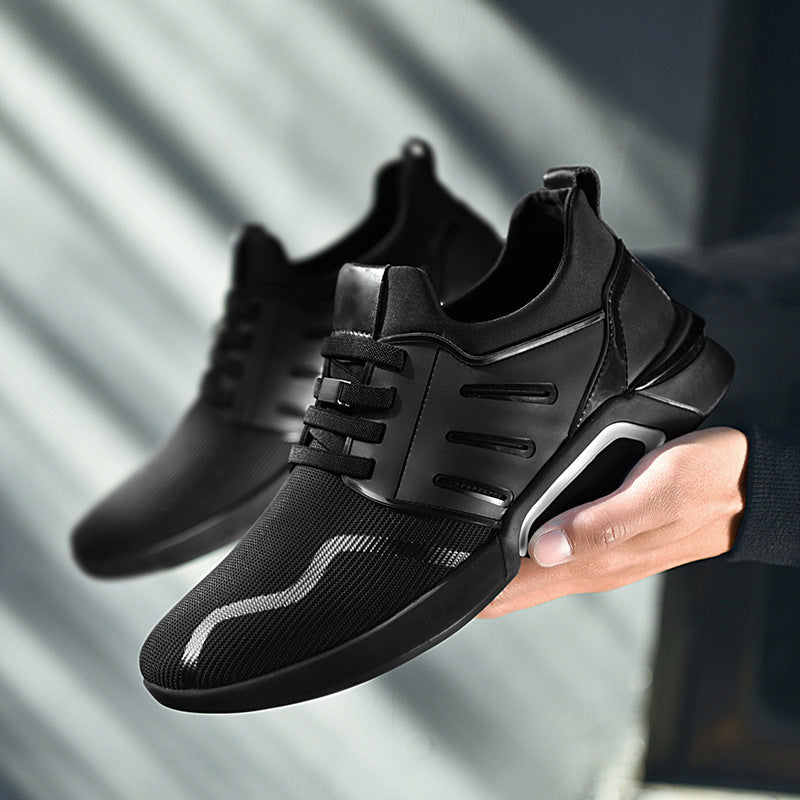 The Momentum — Lightweight Active Sneaker (Black)