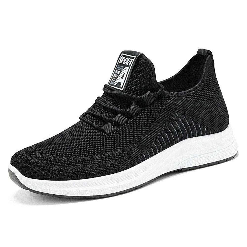 Breeze Knit Sneakers — Everyday Lightweight Comfort ( Black / Grey)
