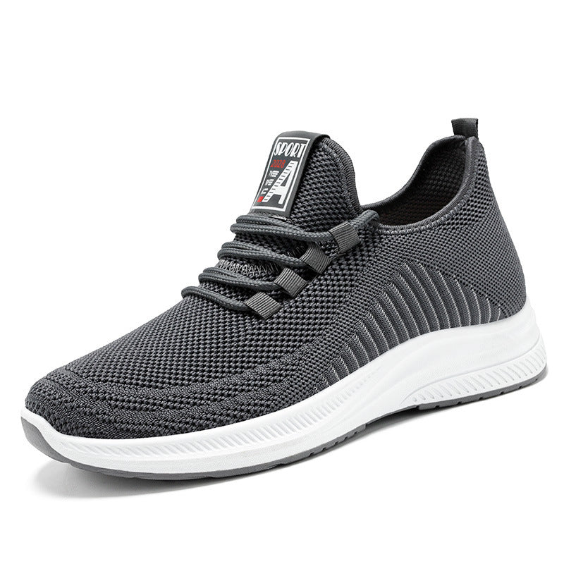 Breeze Knit Sneakers — Everyday Lightweight Comfort ( Black / Grey)