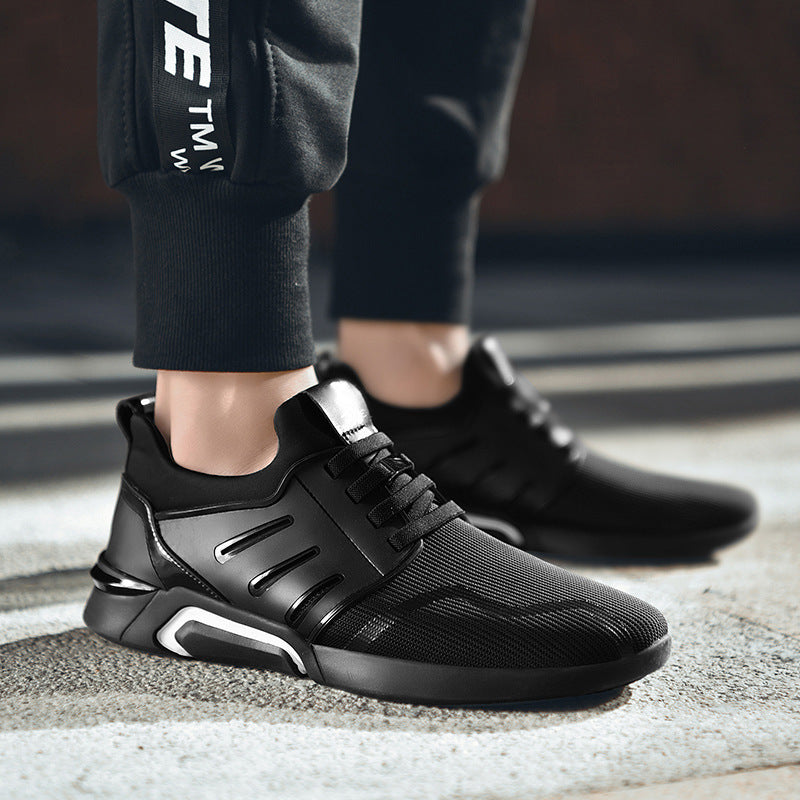 The Momentum — Lightweight Active Sneaker (Black)