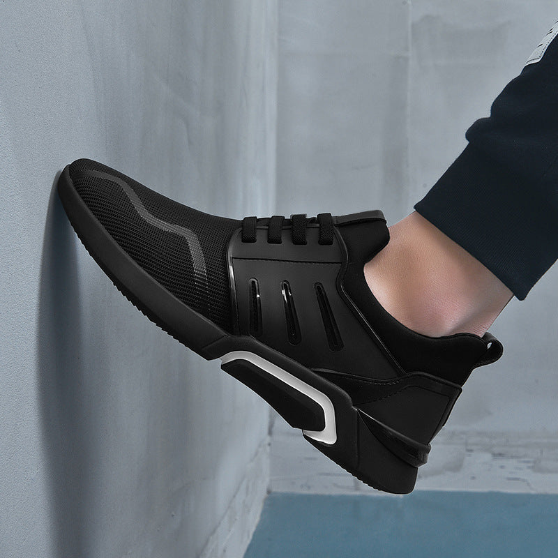 The Momentum — Lightweight Active Sneaker (Black)