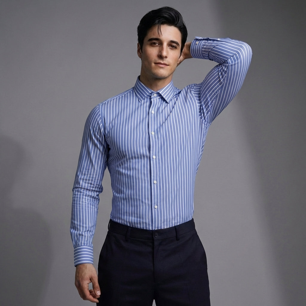 The Ocean Blue Stripe