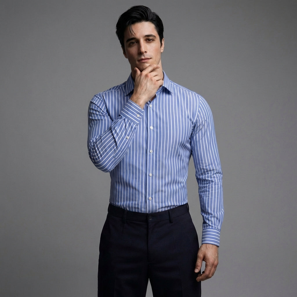 The Ocean Blue Stripe