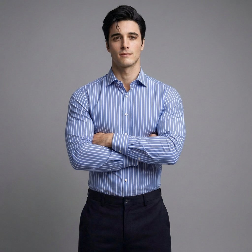 The Ocean Blue Stripe